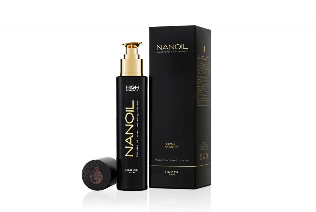 Haaröle Nanoil an die Porosität der Haare angepasst